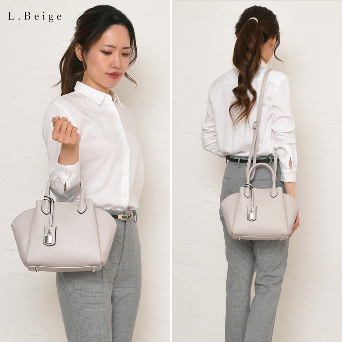 PERENNE ペレンネ レディースバッグ セレモニーバッグ フォーマルバッグ 2way ハンドバッグ 南京錠チャーム付き【メーカー直販】20129