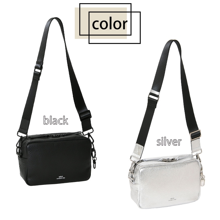 waku ワク WK-0085 ソフト 本革 斜め掛け ショルダーバッグ ユニ