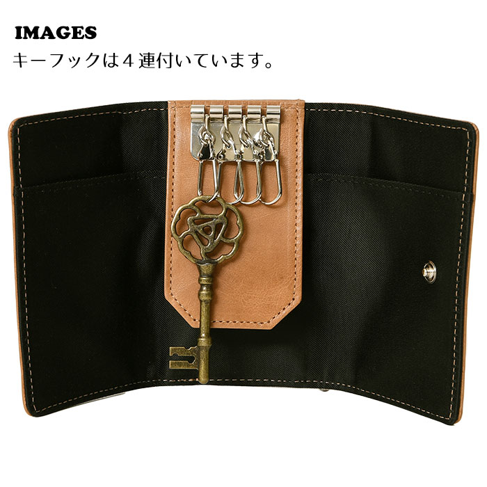 SNOOPY スヌーピーpeanuts recoords  キーケースファスナー財布 PEANUTS ピーナッツ ウォレット 73383