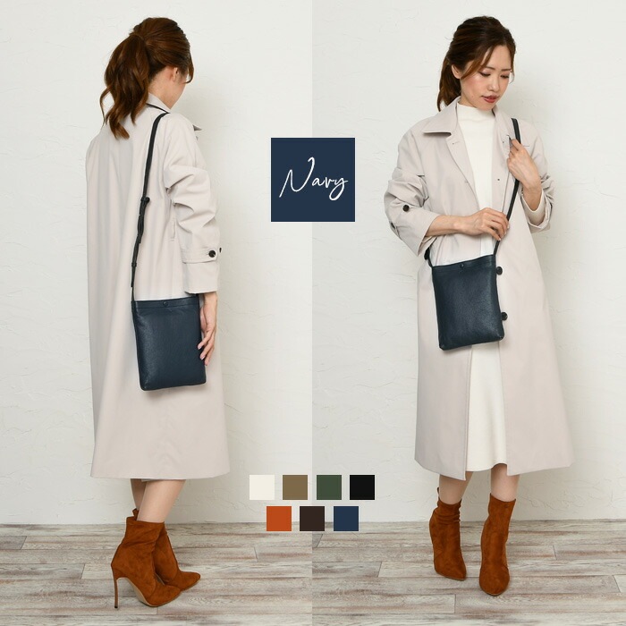 SEEKER/シーカー レザーショルダーバッグ SEEKER/シーカー】別注 ムラレザーミニショルダーバッグ｜メンズ