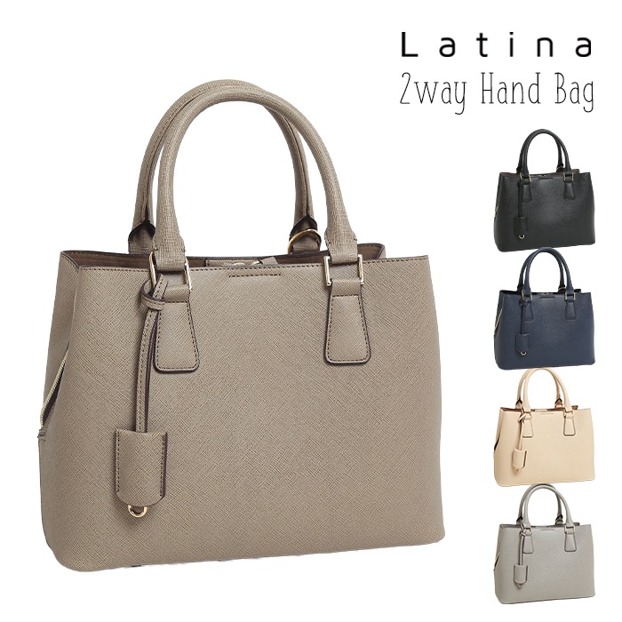 PERENNE ペレンネ 2wayハンドショルダーバッグゴールド金具 角シボ加工【メーカー直販】 20188