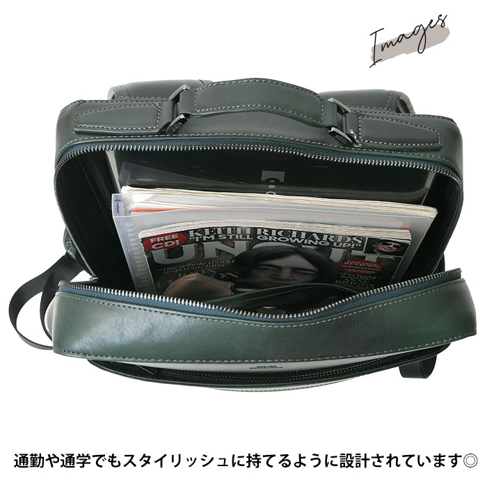 SEEKER シーカー SKB-LN10 本革 メンズ 本革 A4 アンティーク調レザー