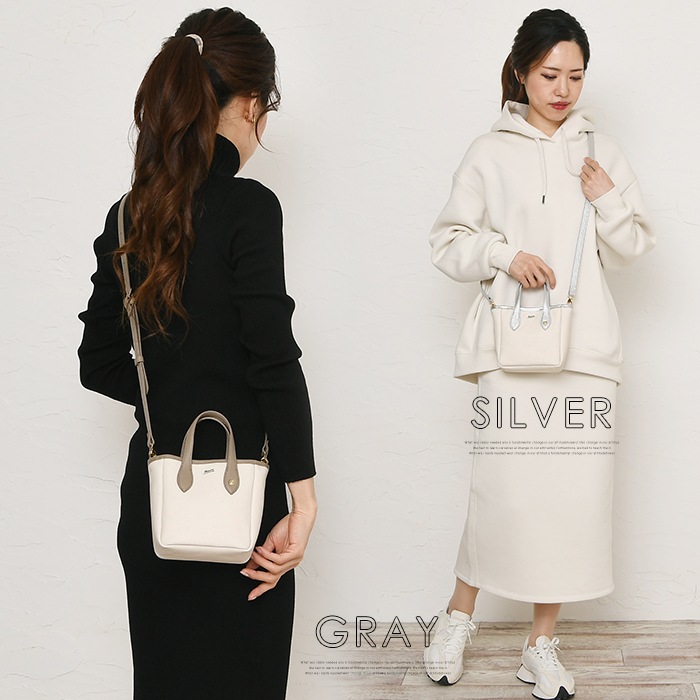 Beaure ヴュレ レディースバッグ 綿 本革付属2way キャンバス ミニバッグ 2wayハンドバッグ ビュレ B-25043