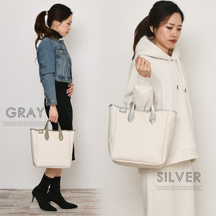 Beaure ヴュレ レディースバッグ 綿 本革付属 2wayキャンバス  A4トートバッグ ビュレ B-25044