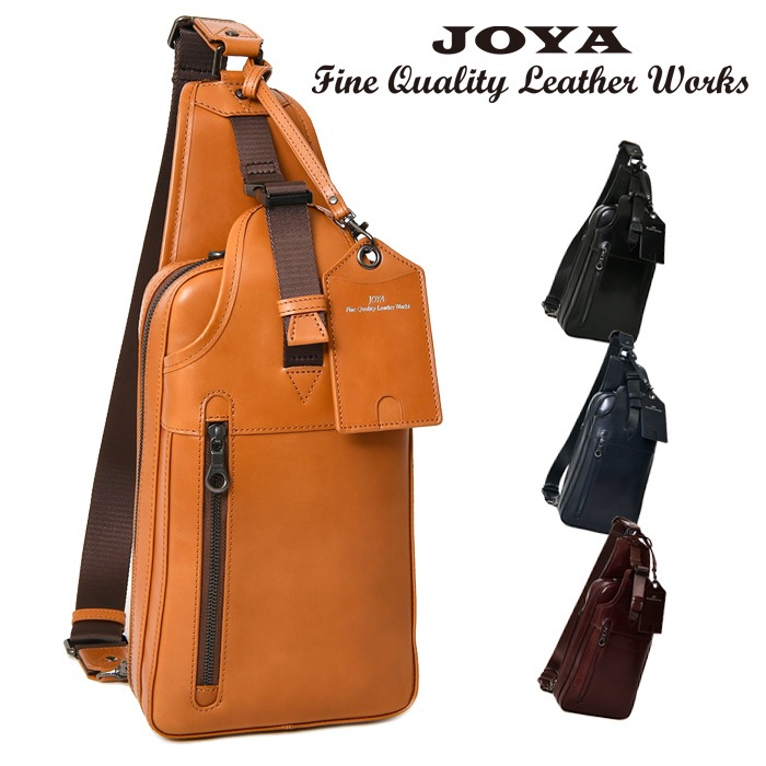 JOYA ジョヤ J4200 ショルダーバッグ ボディバッグ 肩掛け 斜め掛け レザーバッグ 鞄 通勤通学