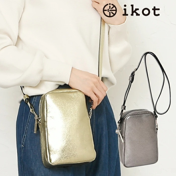 ikot イコット IK322301 (FO) 本革ショルダーバッグ レディース