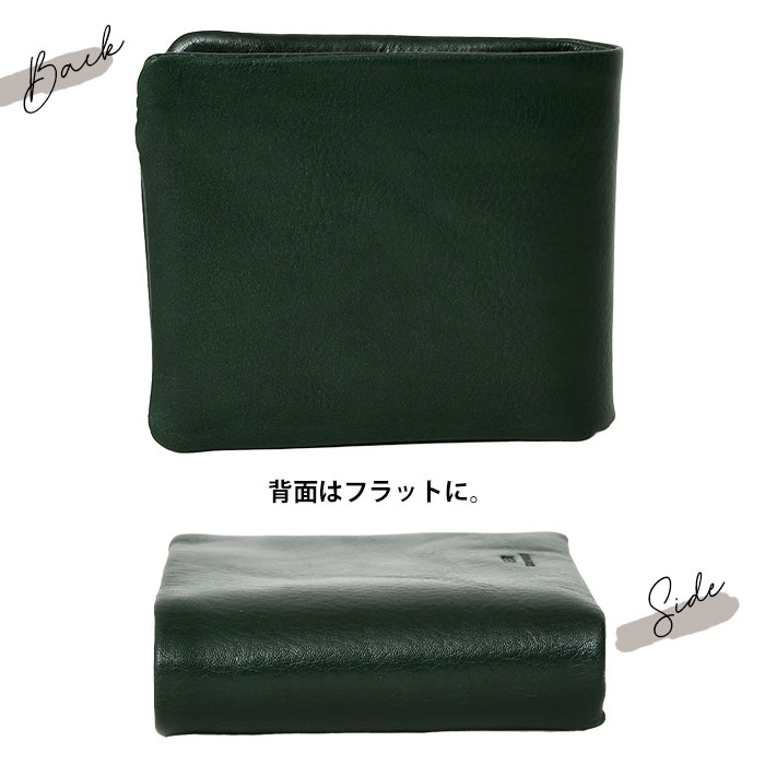 SEEKER シーカー SKW-TC05 本革ベジタブルタンニンレザー二つ折り 短財布 財布 メンズ ウォレット 