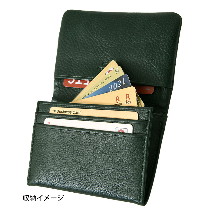 SEEKER シーカー SKW-TC05 本革ベジタブルタンニンレザー二つ折りカードケース 