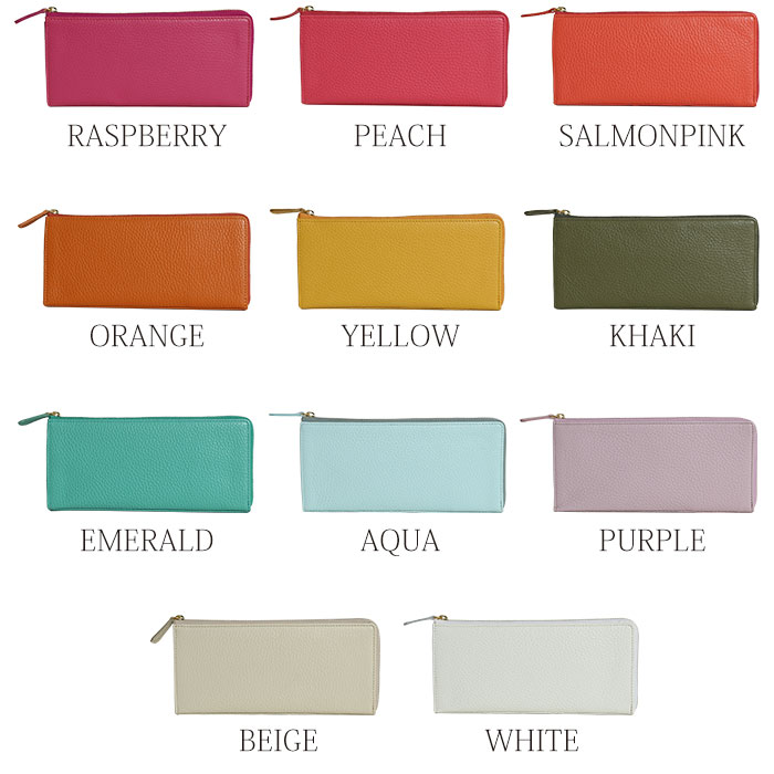 S.O.A レディースメンズ長財布ロングウォレット L字ファスナー男女兼用  78011