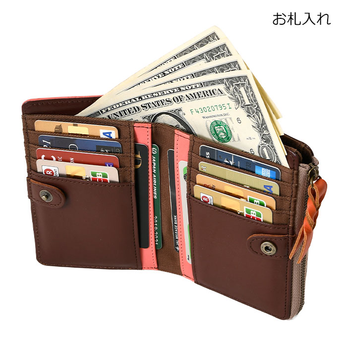 MOOMIN ムーミン 財布 牛革 本革 82040 82042 82036 82038 二つ折り財布 短財布スナフキン リトルミイ ニョロニョロ ウォレット  