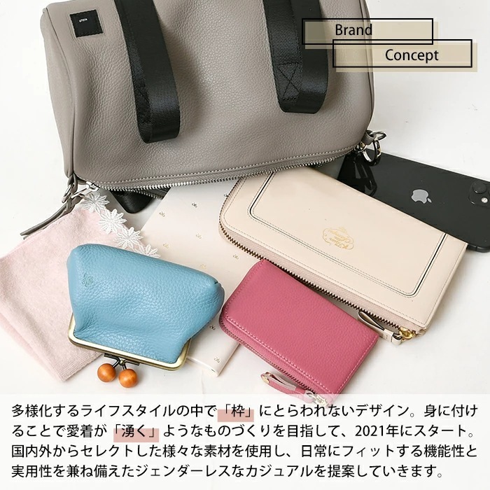 waku ワク WK-0088 ソフト 本革 筒型2way肩掛けショルダー付きボストンバッグ ユニセックス Mタイプボストンバッグ