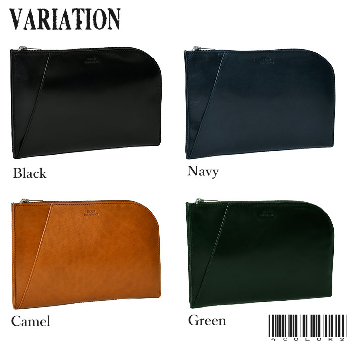 SEEKER シーカーSKB-020RV5 本革キップレザー メンズ クラッチバッグ