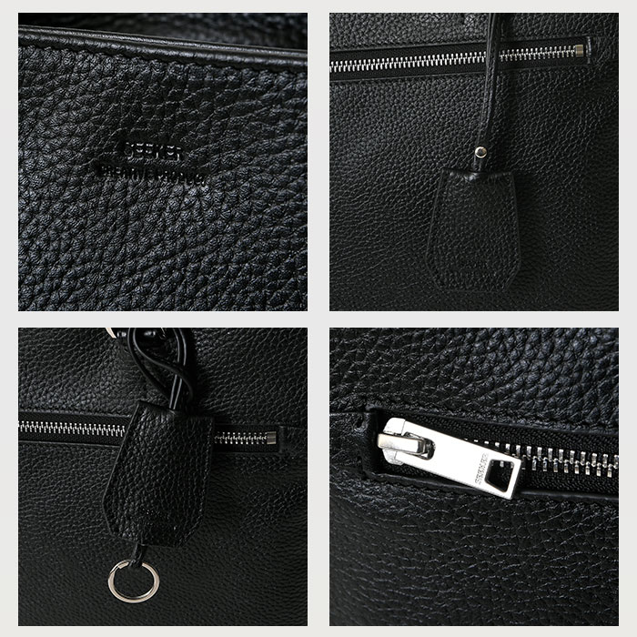 SEEKER シーカー SKB-GS02 本革 シュリンクレザー 本革 a4 トートバッグメンズ レディース カジュアルバッグ