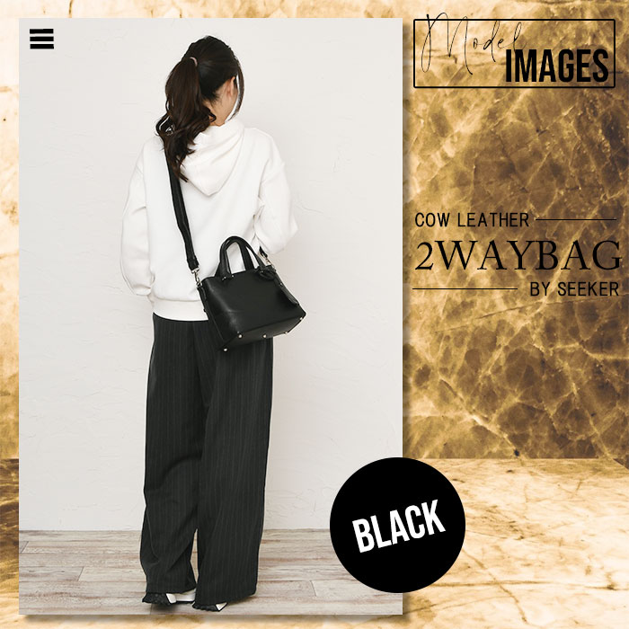SEEKER シーカー SKB-GS03 本革 シュリンクレザー 本革 ハンドバッグメンズ レディース カジュアルバッグ