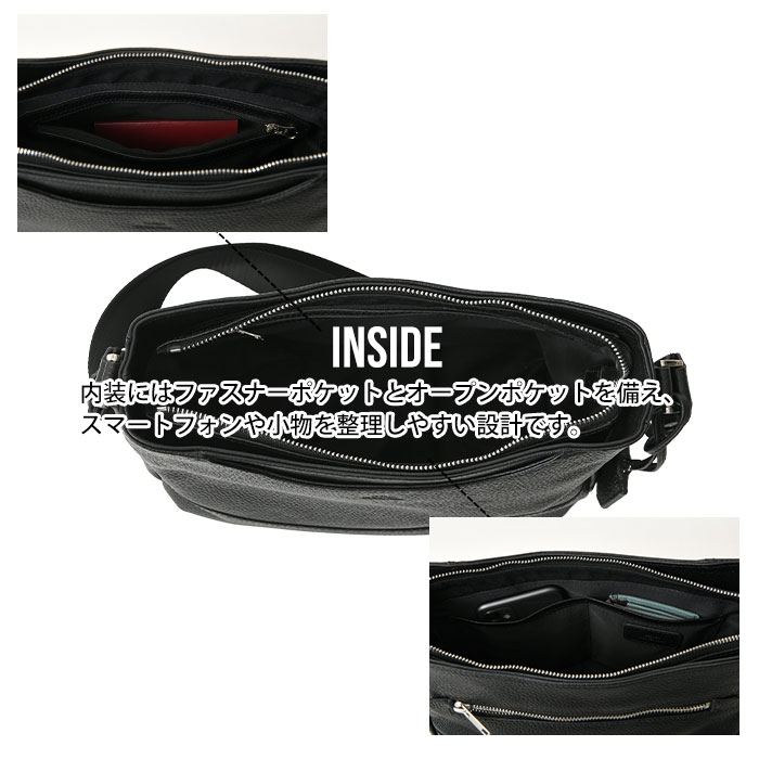 SEEKER シーカー SKB-GS05 本革 シュリンクレザー ショルダーバッグメンズ レディース カジュアルバッグ