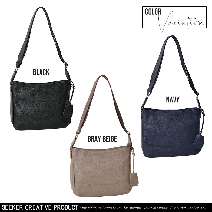 SEEKER シーカー SKB-GS05 本革 シュリンクレザー ショルダーバッグメンズ レディース カジュアルバッグ