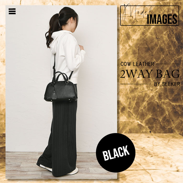 SEEKER シーカー SKB-FL06 本革 シュリンクレザー 本革 2wayハンドバッグメンズ レディース カジュアルバッグ