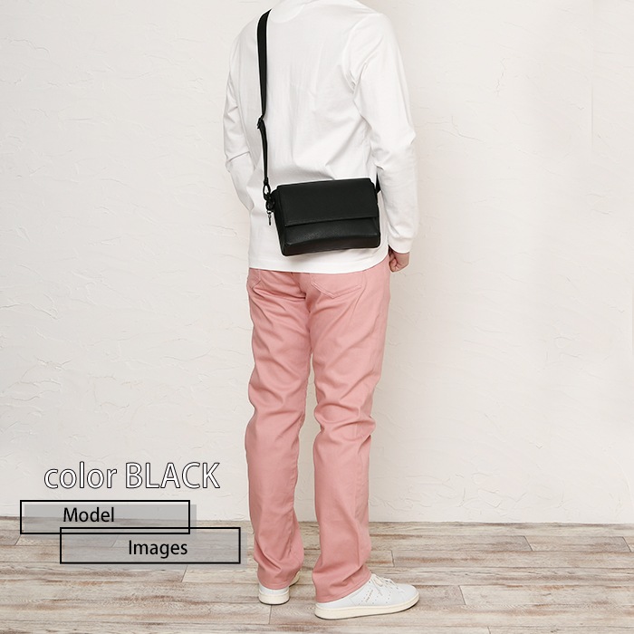 waku ワク WK-0098 ソフト 本革 斜め掛け ショルダーバッグボディ