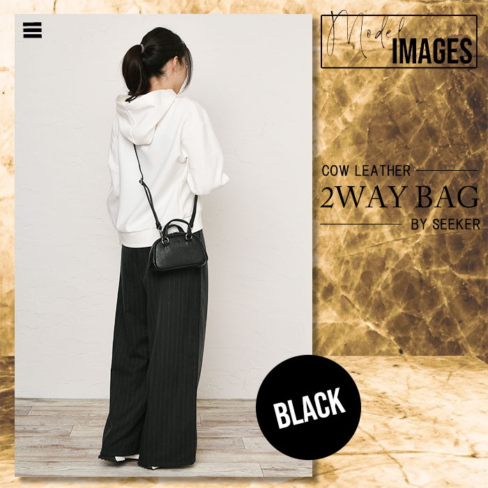SEEKER シーカー SKB-FL07 本革 シュリンクレザー 本革 ミニバッグメンズ レディース カジュアルバッグ