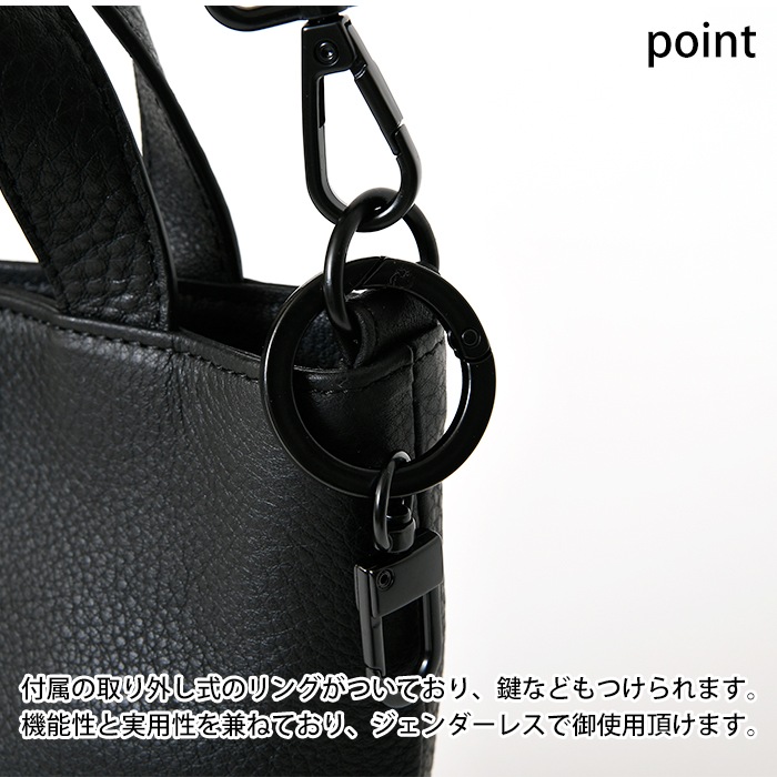 waku ワク WK-0100 ソフト 本革 斜め掛け ショルダーバッグハンドバッグ ユニセックス メンズ バッグ 