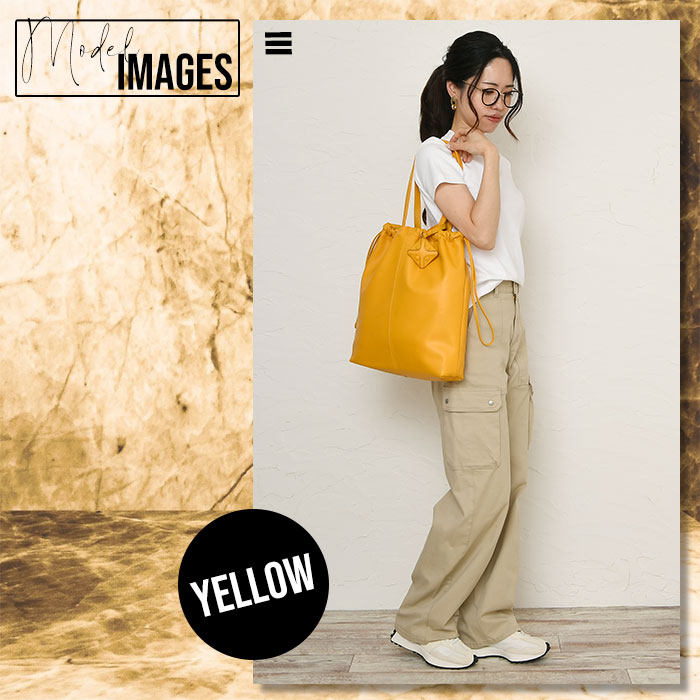 SEEKER シーカー SKB-MY01 山羊革 本革 トートバッグ 巾着 ショルダーバッグ 