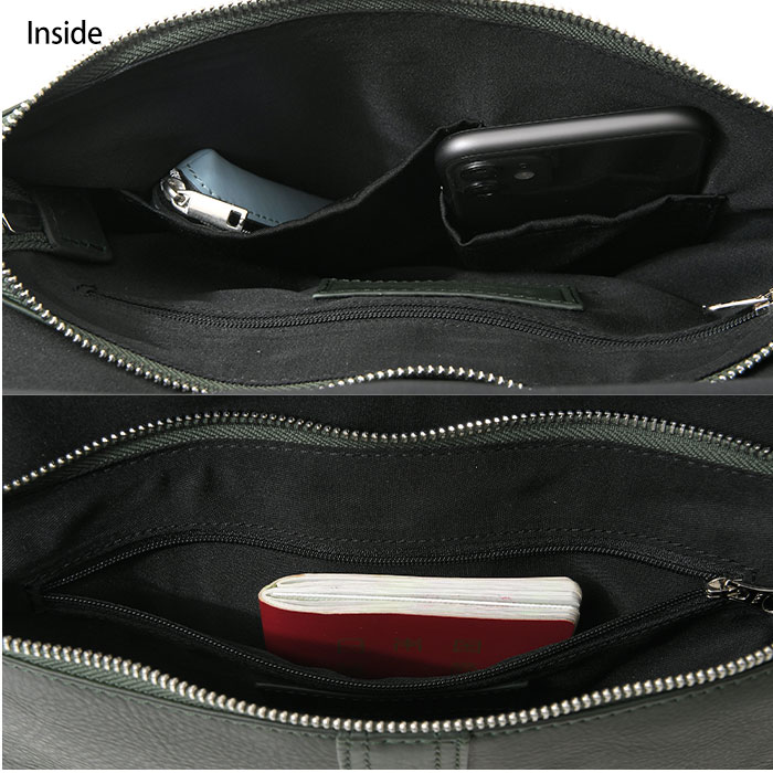 SOLATINA(ソラチナ) SBG-00076　メンズ レザー 本革 3wayショルダーバッグ  斜め掛け