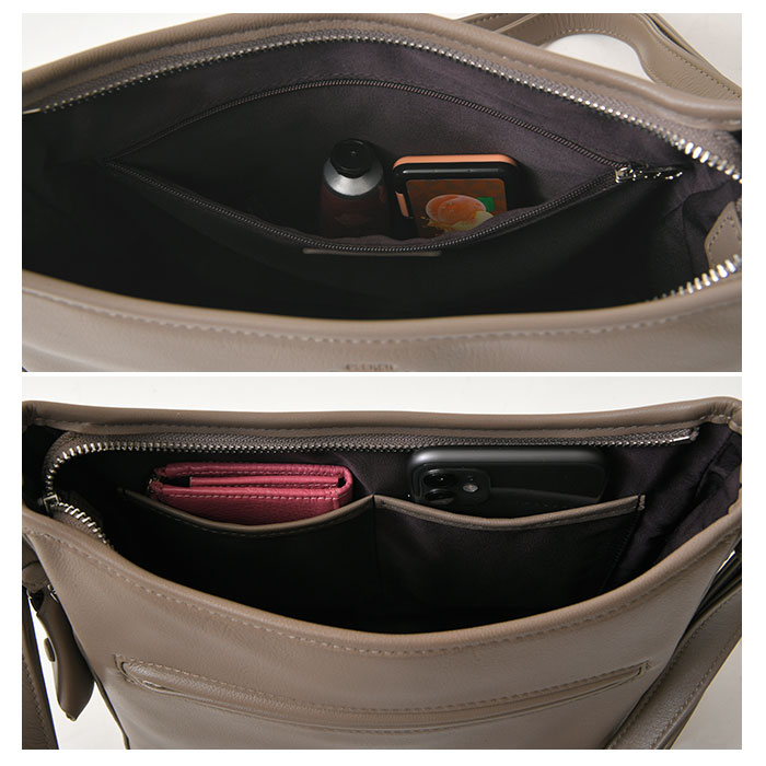 SEEKER シーカー SKB-MY03 山羊革 本革 ショルダーバッグ 