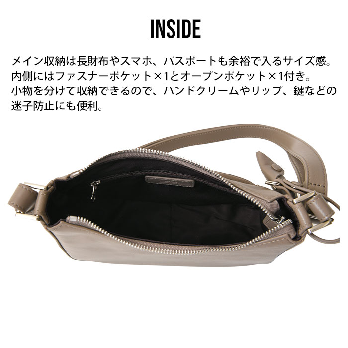 SEEKER シーカー SKB-MY04 山羊革 本革 ショルダーバッグ 