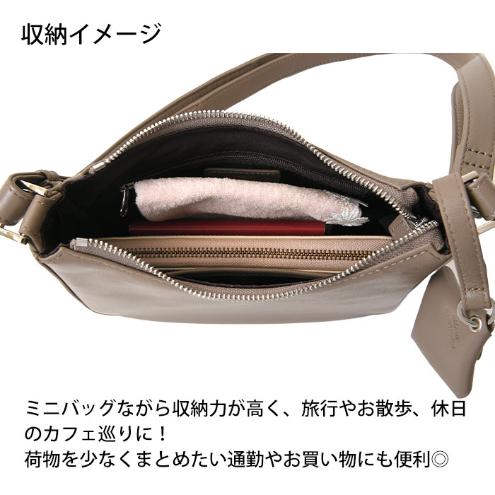 SEEKER シーカー SKB-MY04 山羊革 本革 ショルダーバッグ 