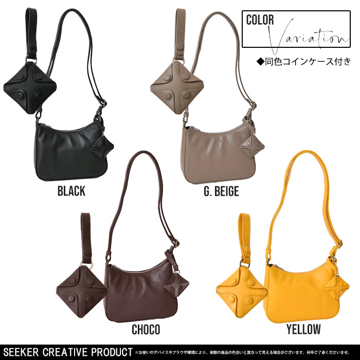 SEEKER シーカー SKB-MY04 山羊革 本革 ショルダーバッグ 