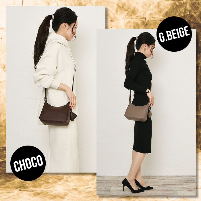 SEEKER シーカー SKB-MY04 山羊革 本革 ショルダーバッグ 