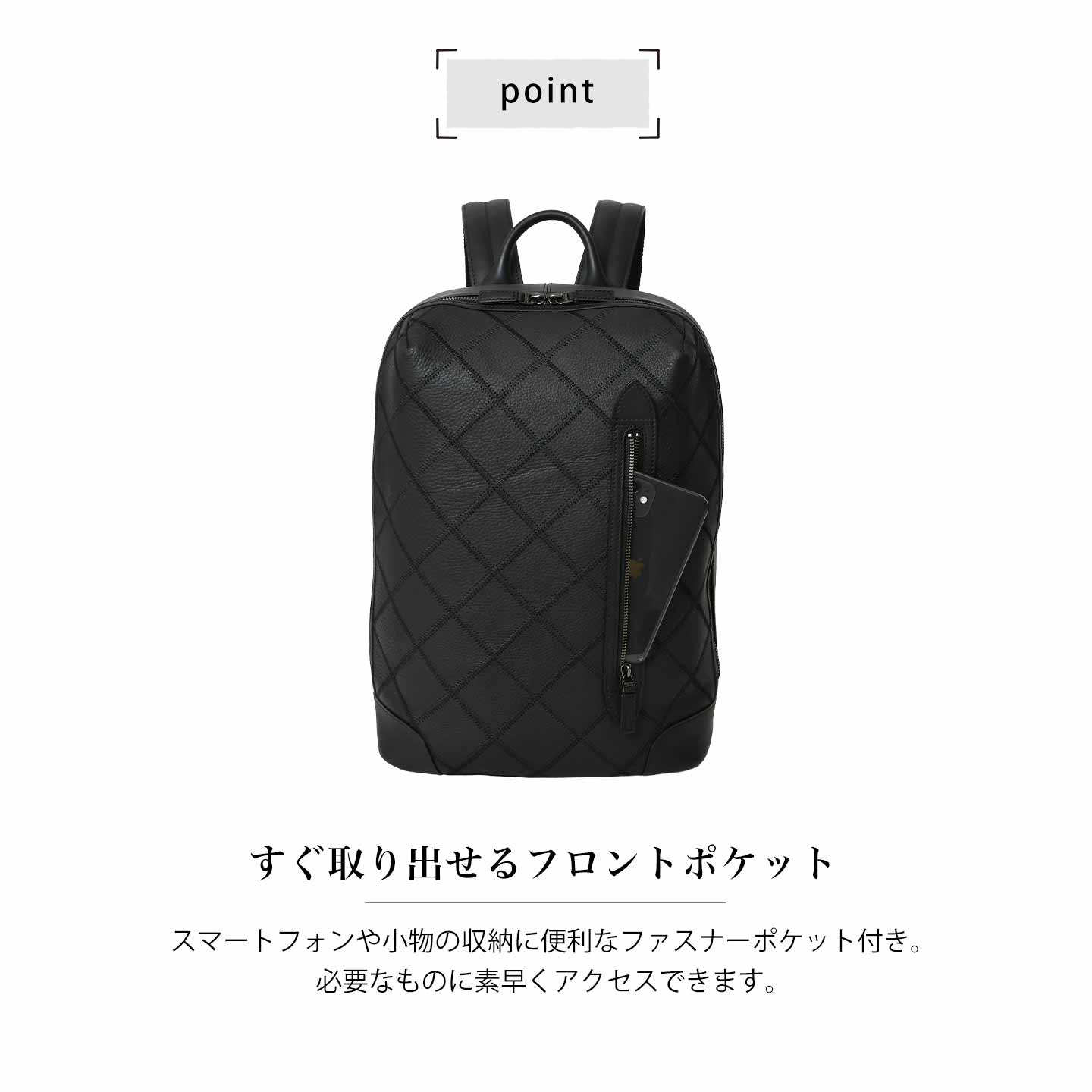 TRION トライオン 本革 レザーバッグ DPC278R メンズ a4 バックパック リュックサック 通勤通学 ビジネスバッグ