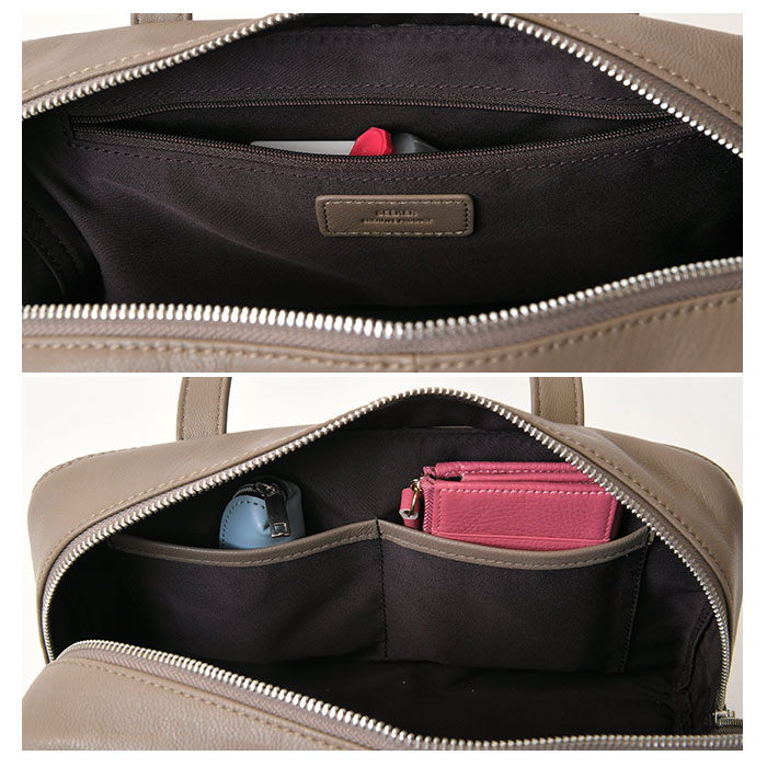 SEEKER シーカー SKB-MY05 山羊革 本革 ボストンハンドバッグ 