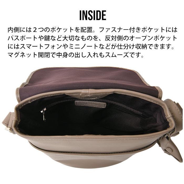 SEEKER シーカー SKB-MY06 山羊革 本革ショルダーバッグ 