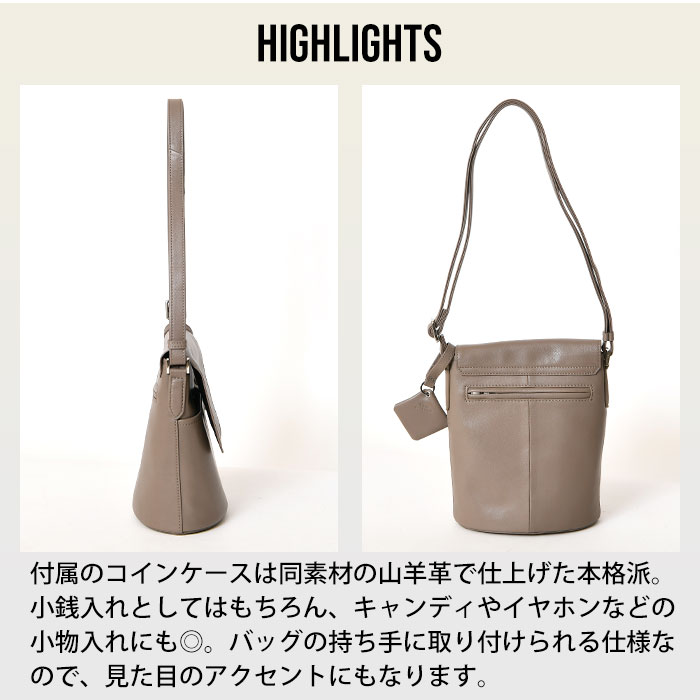 SEEKER シーカー SKB-MY06 山羊革 本革ショルダーバッグ 