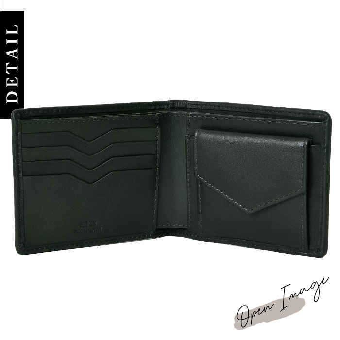 SEEKER シーカーSKW-AM04 本革手染めメッシュ編み込み二つ折り短財布