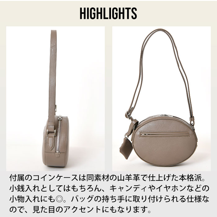 SEEKER シーカー SKB-MY07 山羊革 本革ショルダーバッグ 