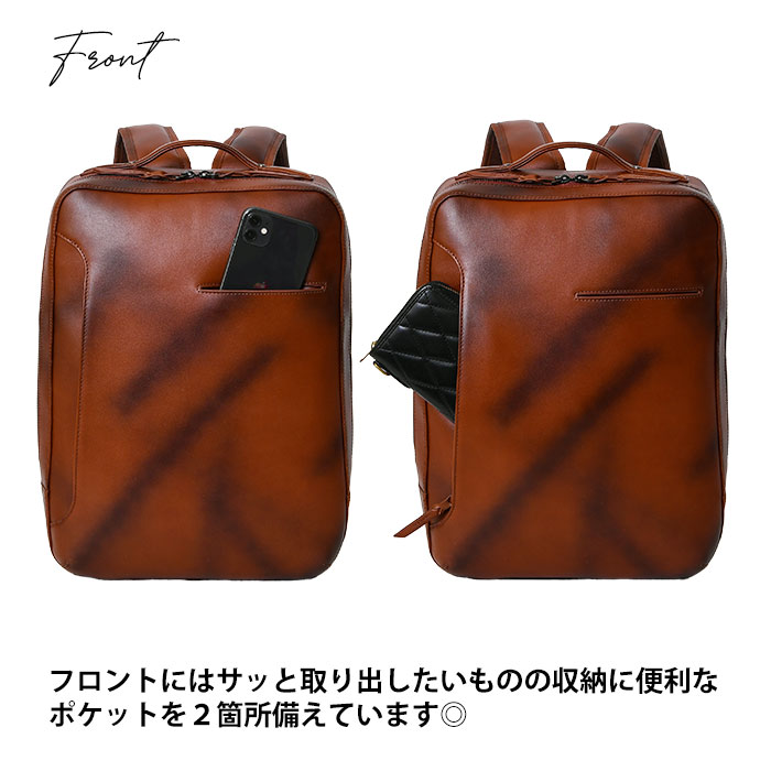 JOYA ジョヤ JV2019 本革 牛革 ビンテージ調 a4 バックパック