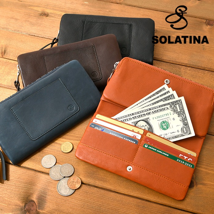 SOLATINA (ソラチナ) SW-60100 本革 牛革 メンズ財布 仔牛 YKK