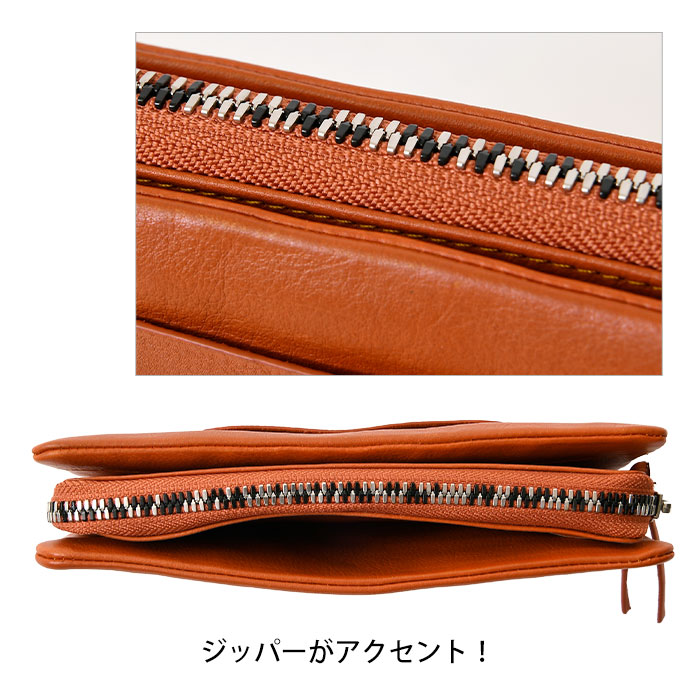 SOLATINA (ソラチナ) SW-60100 本革 牛革 メンズ財布 仔牛 YKK