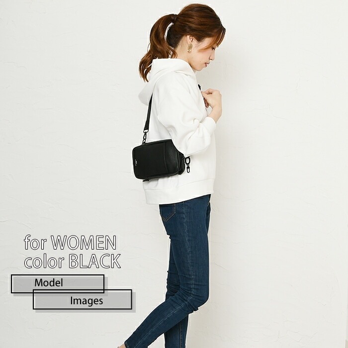 waku ワク WK-0032 ユニセックスソフト 本革レザー ショルダー