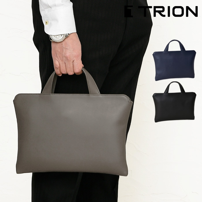 値下げしました‼️【美品・新品未使用】TRION 本革 ハンドバッグ 男女兼用 トライオン×能見篤史さんコラボアイテム発売！ – 革・レザーバッグの
