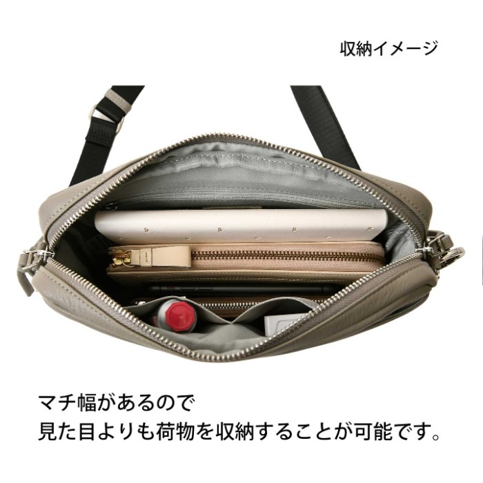 waku ワク WK-0109 ショルダーバッグ ソフト 本革 牛革 レディースショルダーバッグ 肩掛け 斜め掛けメンズ ユニセックス レザーバッグ