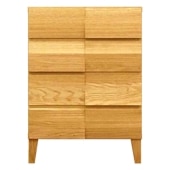 モデルノ 幅58-4段チェスト ホワイトオーク|チェスト・タンス|商品カテゴリー