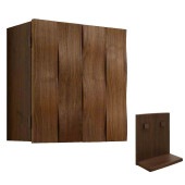 ウェーブ 壁掛け仏壇+専用台 ウォールナット|仏壇|商品カテゴリー