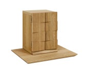 ティルト 厨子仏壇+無垢板ステージ ホワイトオーク|仏壇|商品カテゴリー