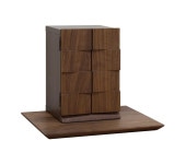 ティルト 厨子仏壇+無垢板ステージ ウォールナット|仏壇|商品カテゴリー