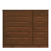 セシル 幅150-6段チェスト(奥行58) ニレ|チェスト・タンス|商品カテゴリー