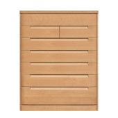 セシル 幅120-7段チェスト(奥行58) サクラ|チェスト・タンス|商品カテゴリー