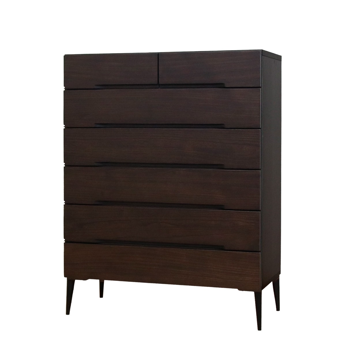桐モダン 幅88-6段チェスト ダーク|チェスト・タンス|商品カテゴリー